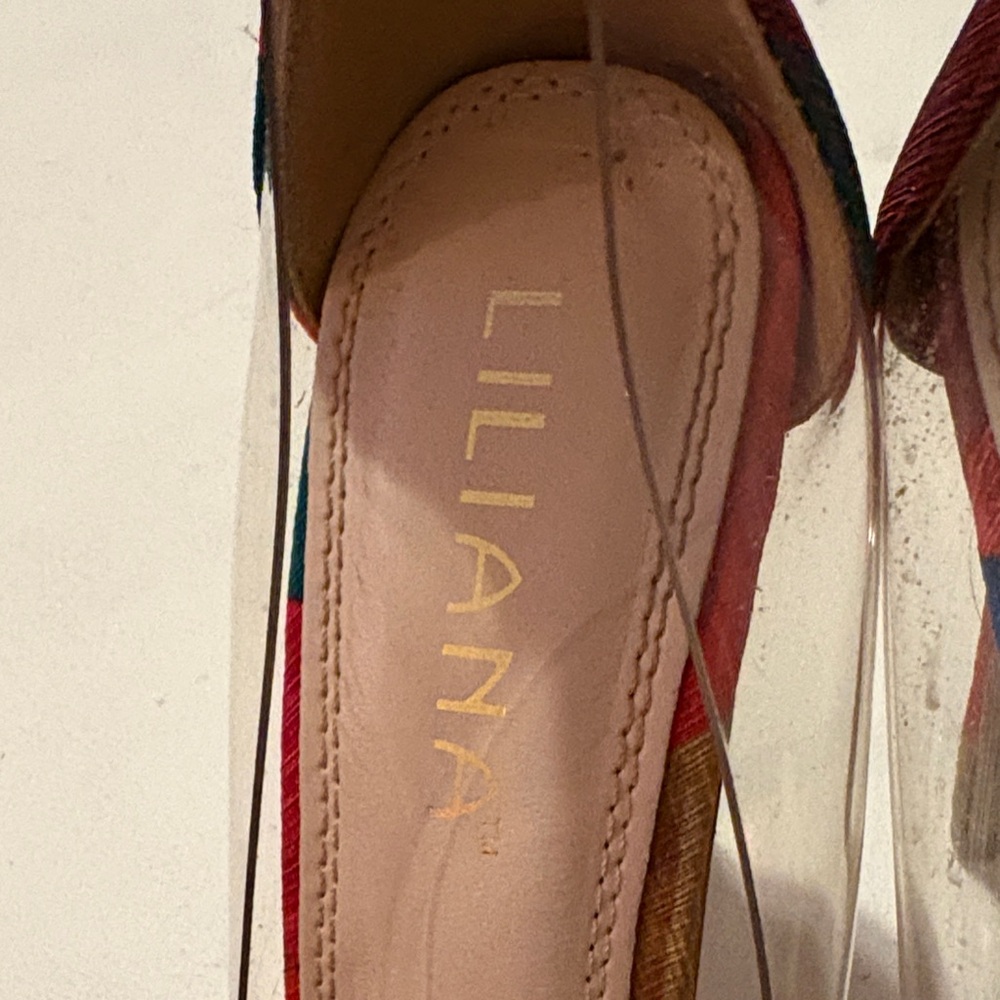 Liliana Multicolor Patchwork Heels - image 4